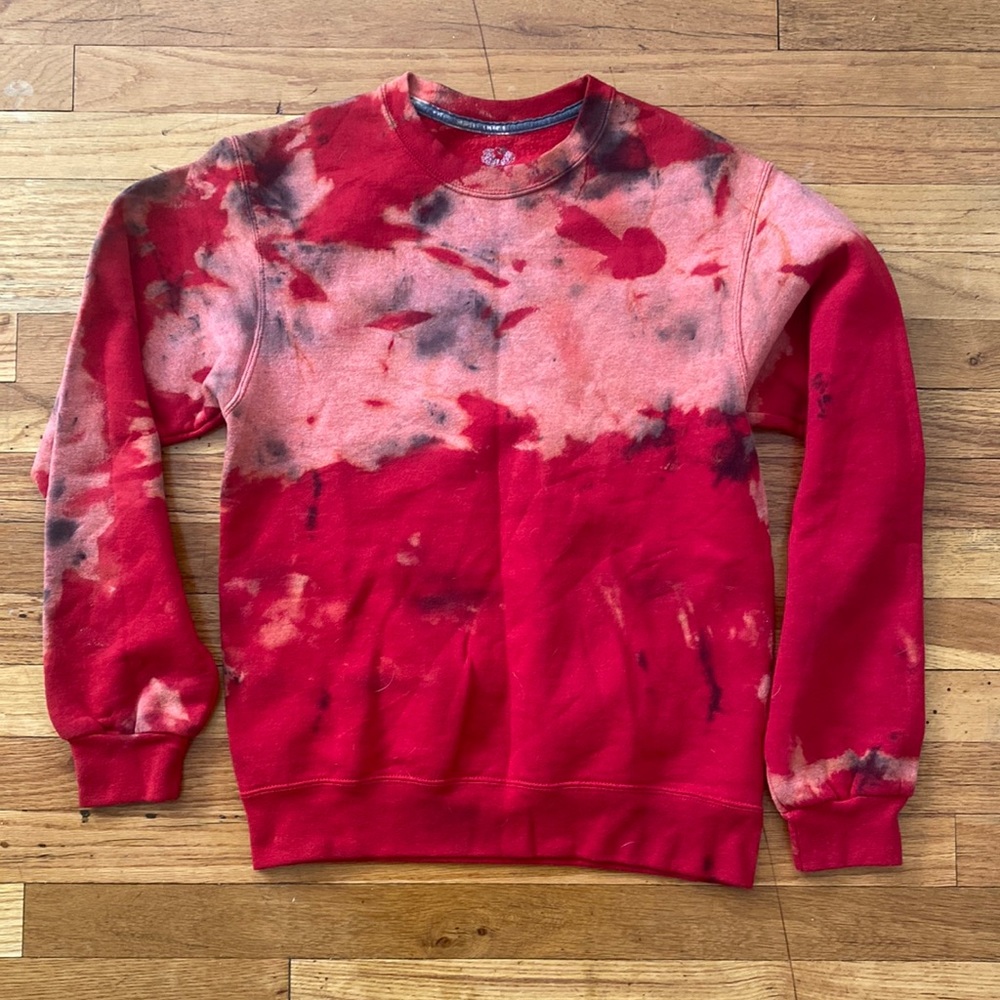 Hand Dyed Fruit of the Loom Hoodie